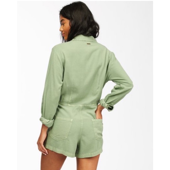Billabong Gigi Playsuit romper long sleeve - Picture 3 of 7